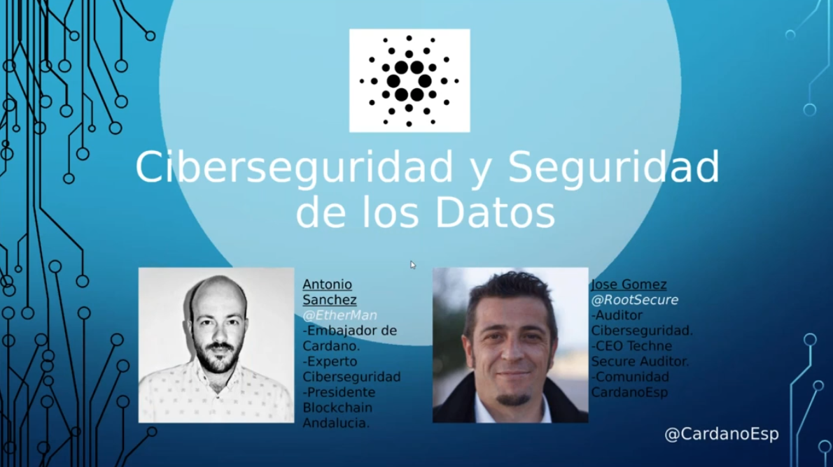 Ponencia sobre Ciberseguridad y Cardano