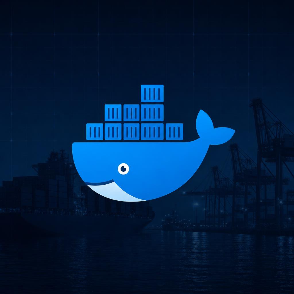 Desarrollador revisando contenedores Docker en doble monitor